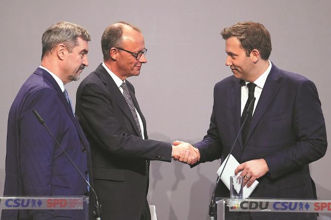 Merz unveils deal for new coalition govt